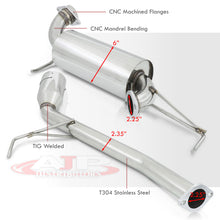 Load image into Gallery viewer, Toyota Celica 2000-2005 Stainless Steel Catback Exhaust System (Piping: 2.5" / 65mm | Tip: 4.5")