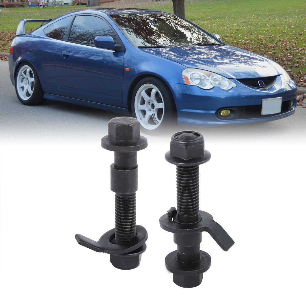 Acura RSX 2002-2006 / Civic SI 2002-2005 Front Camber Bolts Kit Black