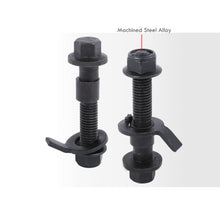 Load image into Gallery viewer, Acura RSX 2002-2006 / Civic SI 2002-2005 Front Camber Bolts Kit Black
