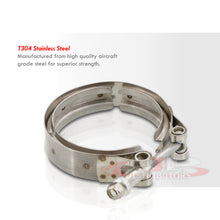 Load image into Gallery viewer, Universal 2.5inch V-band Clamp (only) Stainless Steel