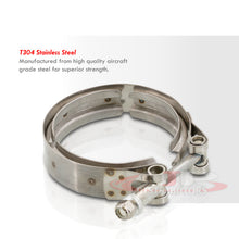 Load image into Gallery viewer, Universal 4inch V-band Clamp (only) Stainless Steel