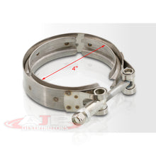 Load image into Gallery viewer, Universal 4inch V-band Clamp (only) Stainless Steel