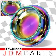 Load image into Gallery viewer, Mitsubishi Aluminum Round Circle Hole Style Oil Cap Neo Chrome
