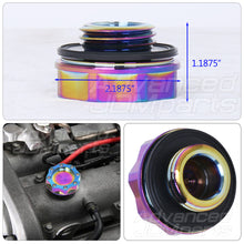 Load image into Gallery viewer, Mazda Aluminum Octogon Screw Style Oil Cap Neo Chrome
