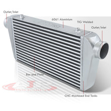 Load image into Gallery viewer, Universal Aluminum Intercooler (Bar & Plate | Overall: 27.25" x 11.0" x 3.0" | Core: 20.0" x 11.0" x 3.0" | Inlet/Outlet: 3.0")