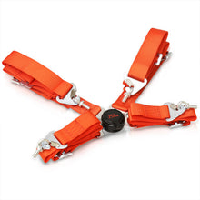 Load image into Gallery viewer, Universal 4 Point Camlock 2" Racing Seat Harness Belts Red