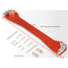 Load image into Gallery viewer, Honda Civic 1996-2000 Rear Subframe Brace Red