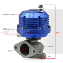 Load image into Gallery viewer, Jdm Sport Blue 35mm/38mm Turbo Wastegate