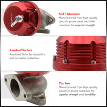 Load image into Gallery viewer, Jdm Sport Red 35mm/38mm Turbo Wastegate
