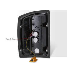 Load image into Gallery viewer, Chevrolet Silverado 1500 2014-2018 / 1500LD 2019 / 2500HD 3500HD 2015-2019 / GMC Sierra 3500HD Dually 2015-2019 LED Bar Tail Lights Chrome Housing Smoke Len White Tube (Excluding OEM LED Models)