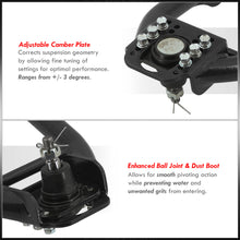 Load image into Gallery viewer, Honda Civic 1996-2000 Front Upper Tubular Control Arms Camber Kit Black