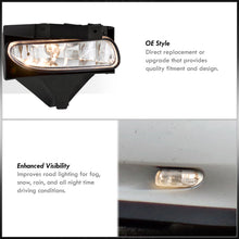 Load image into Gallery viewer, Ford Mustang 1999-2004 Front Fog Lights Clear Len (No Switch & Wiring Harness)