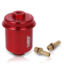 Load image into Gallery viewer, JDM Sport Universal Fuel Filter Red