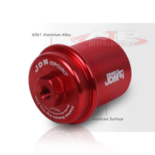 Load image into Gallery viewer, JDM Sport Universal Fuel Filter Red