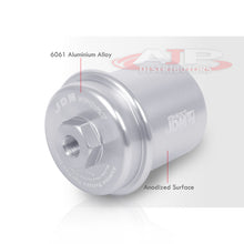 Load image into Gallery viewer, JDM Sport Universal Fuel Filter Silver