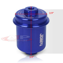 Load image into Gallery viewer, JDM Sport Universal Fuel Filter Blue