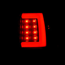 Load image into Gallery viewer, Ford Explorer 2002-2005 LED Bar Tail Lights Chrome Housing Red Smoke Len White Tube