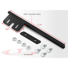 Load image into Gallery viewer, Universal Front Bumper Licence Plate Relocator Bracket Black