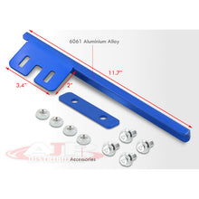 Load image into Gallery viewer, Universal Front Bumper Licence Plate Relocator Bracket Blue