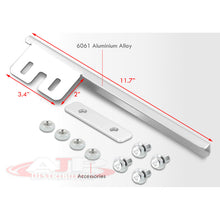 Load image into Gallery viewer, Universal Front Bumper Licence Plate Relocator Bracket Chrome