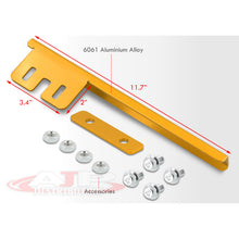 Load image into Gallery viewer, Universal Front Bumper Licence Plate Relocator Bracket Gold