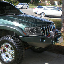 Load image into Gallery viewer, Jeep Grand Cherokee 1999-2004 Factory Style Headlights Black Housing Clear Len Clear Reflector