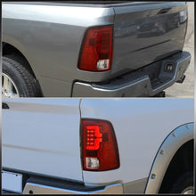 Load image into Gallery viewer, Dodge Ram 1500 2009-2018 / 2500 3500 2010-2018 LED Bar Tail Lights Chrome Housing Red Len White Tube (Excluding OEM LED Models)