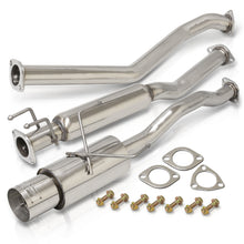 Load image into Gallery viewer, Honda Civic EX 2001-2005 N1 Style Stainless Steel Catback Exhaust System (Piping: 2.5" / 65mm | Tip: 4.5")