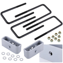 Load image into Gallery viewer, Chevrolet Silverado 1500 1999-2023 / GMC Sierra 1500 1999-2023 1&quot; Rear Leveling Lift Kit Silver
