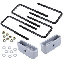 Load image into Gallery viewer, Chevrolet Silverado 1500 1999-2023 / GMC Sierra 1500 1999-2023 1&quot; Rear Leveling Lift Kit Silver
