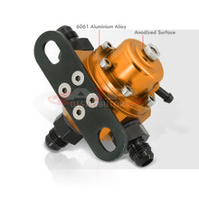 Load image into Gallery viewer, JDM Sport Universal Fuel Pressure Regulator Gold