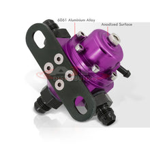 Load image into Gallery viewer, JDM Sport Universal Fuel Pressure Regulator Purple