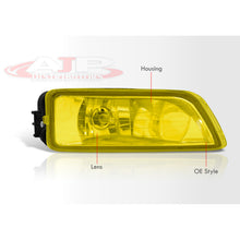 Load image into Gallery viewer, Honda Accord 4DR 2003-2005 / Acura TL 2004-2008 Front Fog Lights Yellow Len (Includes Switch & Wiring Harness)