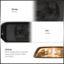 Load image into Gallery viewer, Honda Accord 4DR 2003-2005 / Acura TL 2004-2008 Front Fog Lights Smoked Len (Includes Switch & Wiring Harness)