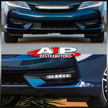 Load image into Gallery viewer, Honda Accord 2DR 2016-2017 Front Fog Lights Clear Len (Includes Switch & Wiring Harness)