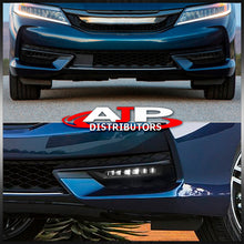 Load image into Gallery viewer, Honda Accord 2DR 2016-2017 Front Fog Lights Smoked Len (Includes Switch & Wiring Harness)