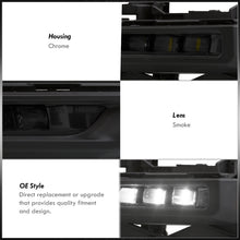 Load image into Gallery viewer, Honda Accord 2DR 2016-2017 Front Fog Lights Smoked Len (Includes Switch & Wiring Harness)
