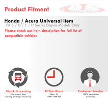 Load image into Gallery viewer, D/B/F/H-Series 70mm Throttle Body Plate Red w/ Chrome Gate
