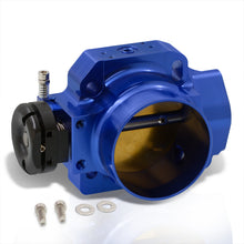 Load image into Gallery viewer, D/B/F/H-Series 70mm Throttle Body Plate Blue w/ Chrome Gate
