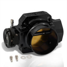 Load image into Gallery viewer, D/B/F/H-Series 70mm Throttle Body Plate Black w/ Chrome Gate