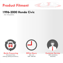 Load image into Gallery viewer, JDM Sport Honda Civic 1996-2000 Rear Subframe Brace Polished
