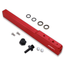 Load image into Gallery viewer, JDM Sport Acura Honda K-Series K20 K24 Fuel Rail Red with Black Fittings