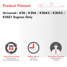 Load image into Gallery viewer, JDM Sport Acura Honda K-Series K20 K24 Fuel Rail Red with Black Fittings