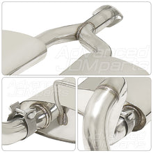 Load image into Gallery viewer, Ford Mustang 3.8L V6 1999-2004 Dual Tip Stainless Steel Catback Exhaust System (Piping: 2.75" / 70mm | Tip: 2.2")