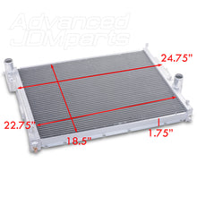 Load image into Gallery viewer, BMW 3 Series E46 1998-2006 6CYL Manual Transmission Aluminum Radiator