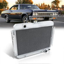 Load image into Gallery viewer, Chevrolet Impala 1963-1968 / Bel Air 1963-1968 / El Camino 1964-1947 I6 / V8 Manual Transmission Aluminum Radiator
