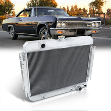 Load image into Gallery viewer, Chevrolet Impala 1963-1968 / Bel Air 1963-1968 / El Camino 1964-1947 I6 / V8 Manual Transmission Aluminum Radiator