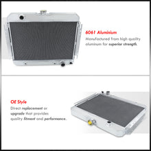 Load image into Gallery viewer, Chevrolet Impala 1963-1968 / Bel Air 1963-1968 / El Camino 1964-1947 I6 / V8 Manual Transmission Aluminum Radiator