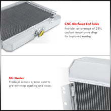 Load image into Gallery viewer, Chevrolet Impala 1963-1968 / Bel Air 1963-1968 / El Camino 1964-1947 I6 / V8 Manual Transmission Aluminum Radiator
