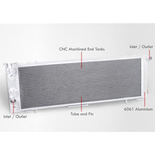 Load image into Gallery viewer, Jeep Cherokee 1991-2001 / Cherokee SE Sport 1995-2000 / Comanche 1991 2.5L 4.0L Automatic & Manual Transmission Aluminum Radiator